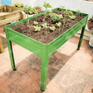 Mesa de cultivo urbano