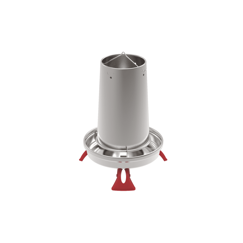 Tolvas metálicas para Gallinas "Eco" 14 litros con patas